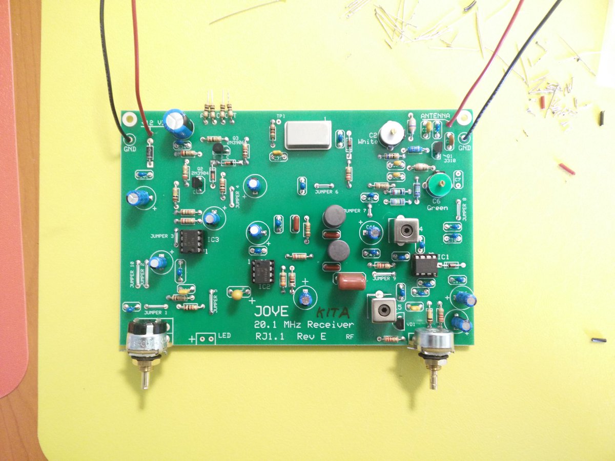 Radio Jove circuit board